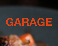 Digital menu for Garage grill&pub | otruta agency
