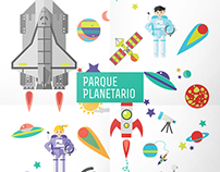 Parque Planetario - Identidad