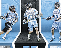 2014 Johns Hopkins Men's Lacrosse Materials