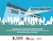 Konradízate, campaña para semana de inducción 2015-I