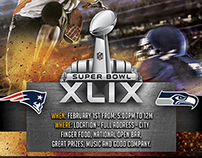 Super Bowl Party 2015 - Flyer