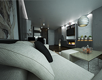 Simple living room