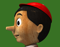Vodafone 'Pinocchio' Character