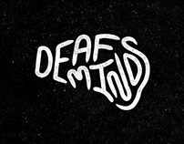 Deaf Minds Punk Rock Logo🧠