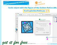 Javascript for Illustrator: Scaling with Golden Ratio