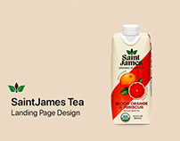 SaintJames Tea Web Design