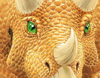 Dinosaur Cover Illustrations