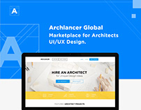 Website design - Marketplace for Architects
