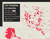 Car Camping In America - Map