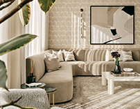 Living Room by Noir Interiors