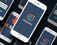 JConnect UI \ UX Design for App