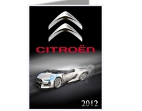 2012 Notebook cover design for Citroen Dealer