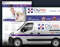 CityVet.ru - vet clinic site & landing page