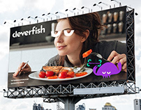 Cleverfish - seafood store identity
