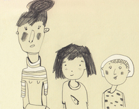 A family - drawings.