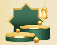Islamic background with Ramadan 2022 theme