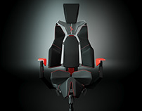 Saddle gaming chair Cross Mantis