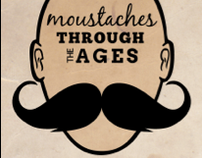 An Infographic: moustaches through the ages