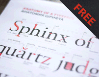 ANATOMY OF A TYPEFACE POSTER
