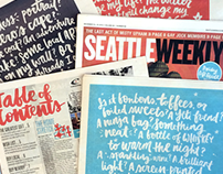 Seattle Weekly: Christmas 2014 Gift Guide Covers