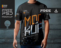 Free Download T-Shirt Mockup