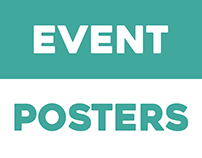 Posters that were used in non-profit events