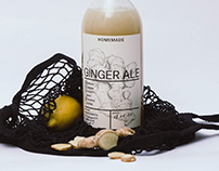Ginder Ale label design
