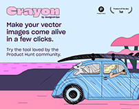 Crayon by Designstripe, now on product hunt!