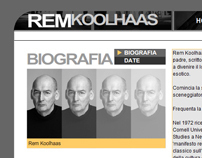 Tribute to Rem Koolhaas - Website
