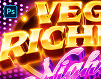 [DOWNLOAD PSD] NIGHTCLUB / CASINO LOGO AND TEXT EFFECT