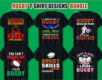 This is My New Rugby T Shirt Design Bundle.