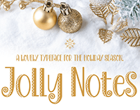 Jolly Notes – Decorative Christmas Font