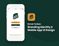 Ekmek Torbası Branding Identity & Mobile App UI Design