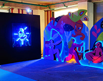 Bombay Canvas installation