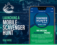 Rover | Vancouver Canucks | Mobile Scavenger Hunt
