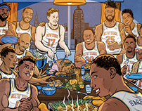 Illustrating the New York Knicks