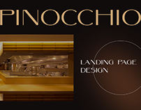 PINOCCHIO - website design