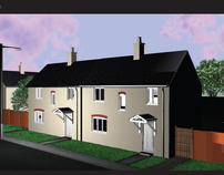 New House CAD/ CGI drawing.