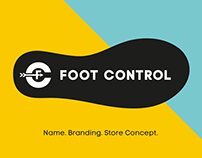Foot Control Branding & Store Concept