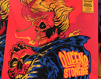 Queens of the Stoneage Gig Poster