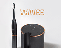 Wavee: Electric Toothbrush Speaker (Brand Identity)