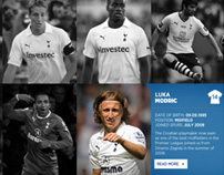 Tottenham Hotspur Concept Website