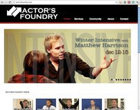 Acting School Website, YouTube & SEO Campaign