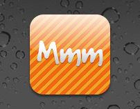Mmm-tasty.ru iPhone app design