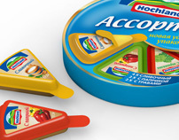 Hochland cheese pack for Russian market