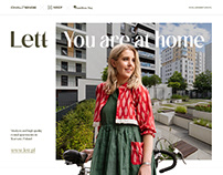 Lett - You are at home - Branding