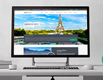 Travel agency - Web design