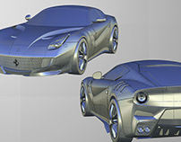 Ferrari F12 TDF - Alias / Dynamo Modeling
