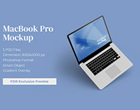 Macbook Pro Free Mockup