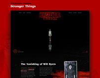 Stranger Things Website